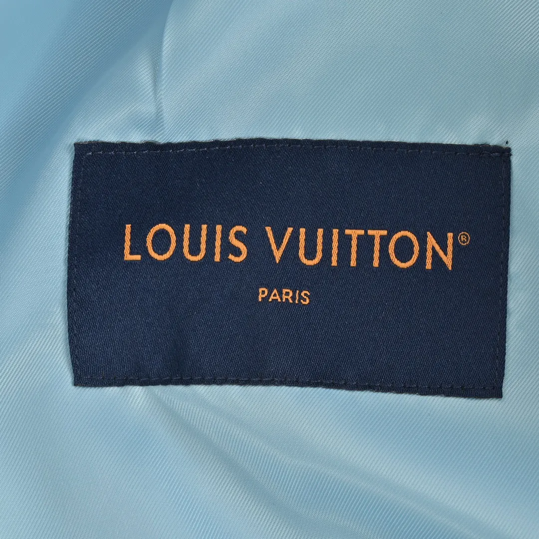 Louis Vuitton/Louis Vuitton 24Fw Yayoi Kusama joint sunfish baseball jacket